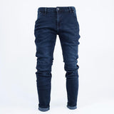 Faded Blue Washed Denim Jeans