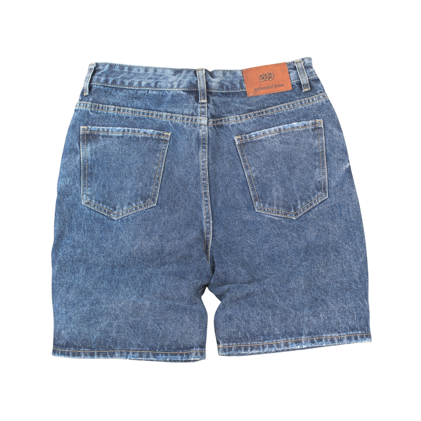 Urban Stamp Denim Shorts