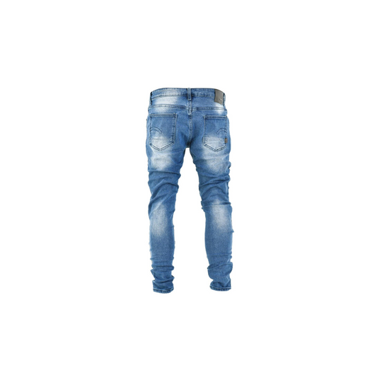 Men's Distressed Skinny Denim Jeans