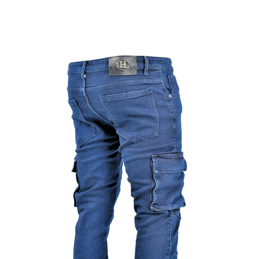 Men’s Utility Slim Fit Cargo Jeans