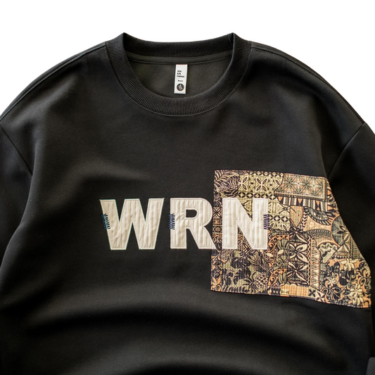 Men's Patchwork Embroidered Sweatshirt