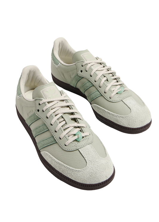 Adidas x Maha 'Half Green' Samba OG sneakers