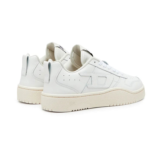 Diesel S-Ukiyo White Low Sneakers Men