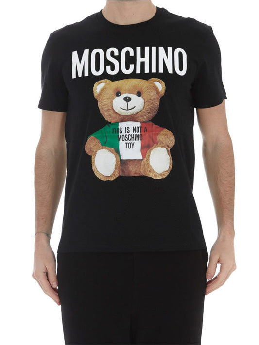 Moschino Italian Teddy Cotton T-shirt