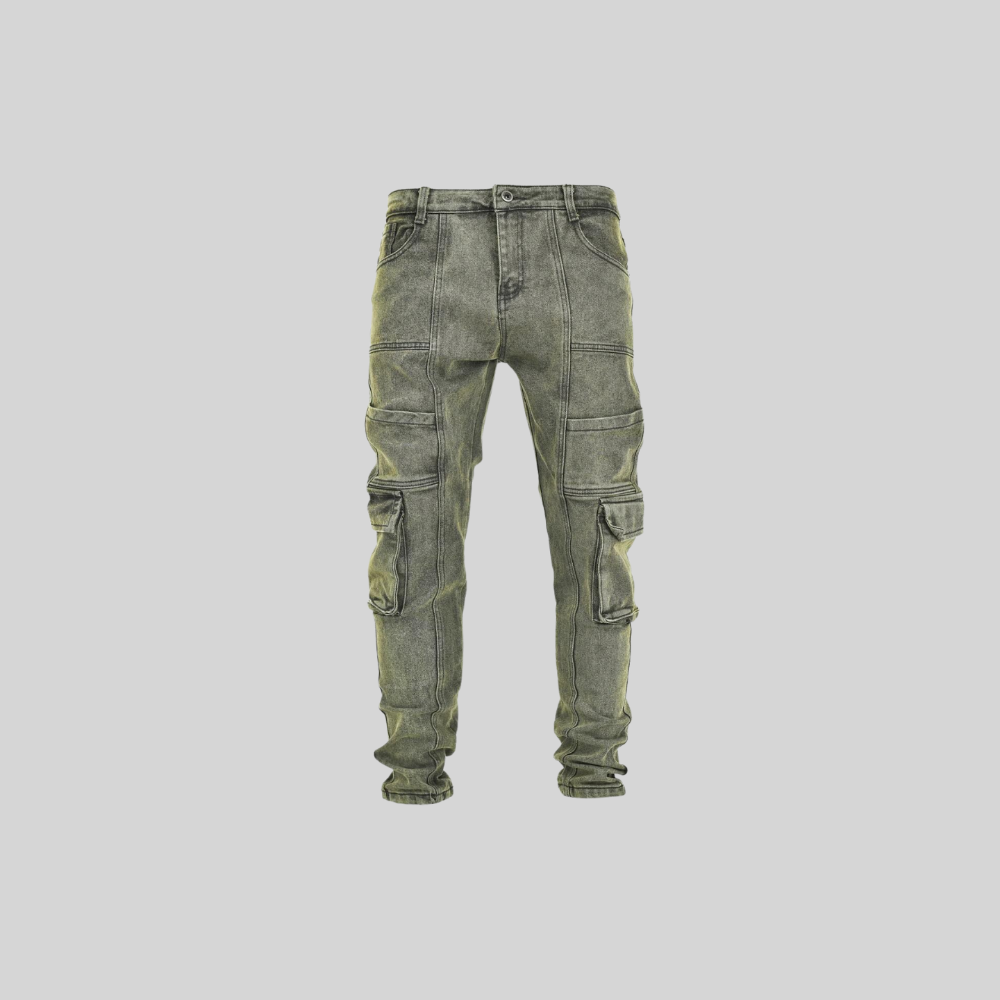 A collection of denim jeans, cargo pants on sale and more