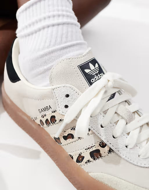 Women's Adidas Sambae 'Leopard' Sneakers