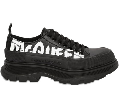 Alexander McQueen Tread Slick Black Sneakers