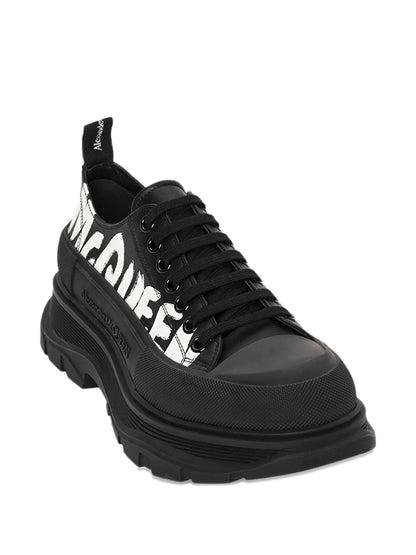 Alexander McQueen Tread Slick Black Sneakers