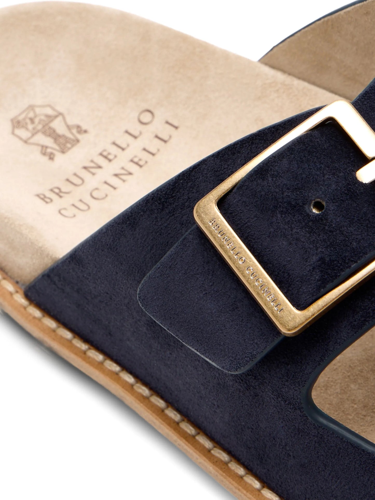 Brunello Cucinelli Double-Buckle Sandals