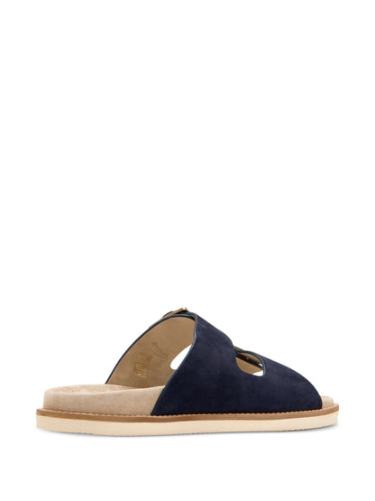 Brunello Cucinelli Double-Buckle Sandals