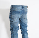 Men's Washed Denim Jeans