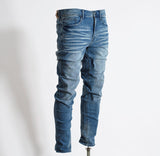 Men's Washed Denim Jeans