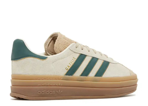 Women's Adidas Gazelle Bold 'Cream Collegiate Green' Sneaker