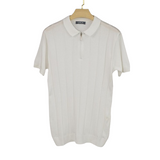 Solid Knit Polo Shirts