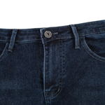 Men's slimfit denim frayed jeans