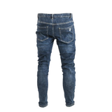 Straight Fit Washed Denim Jeans