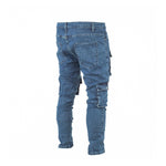 Men's Denim Cargo Pants