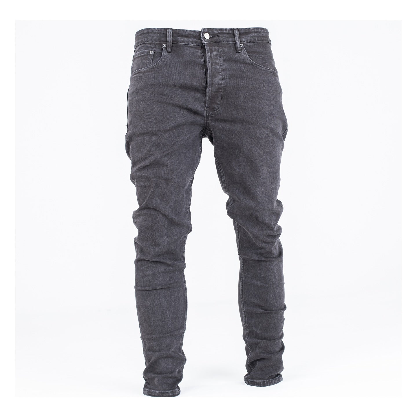 Men’s Charcoal Grey Slim Fit Jeans