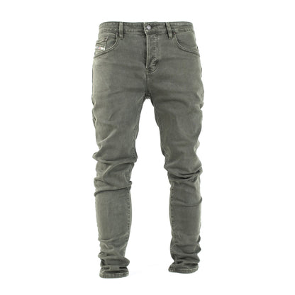 Men’s Olive Green Slim Fit Jeans