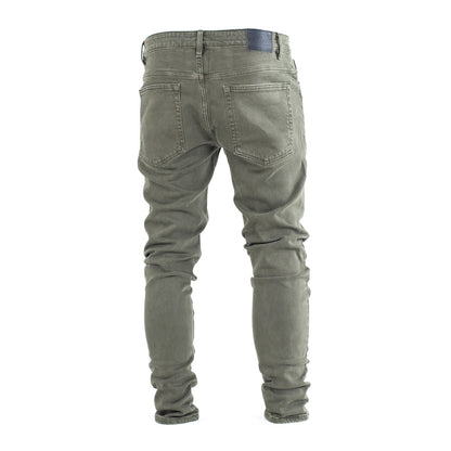 Men’s Olive Green Slim Fit Jeans