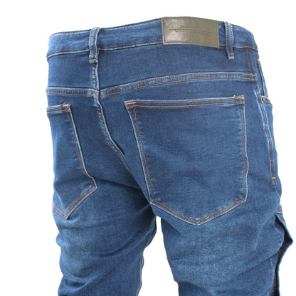 Men's Slim Fit Reinforced Panel Jeans