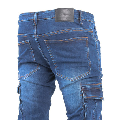 Faded Cargo Jeans