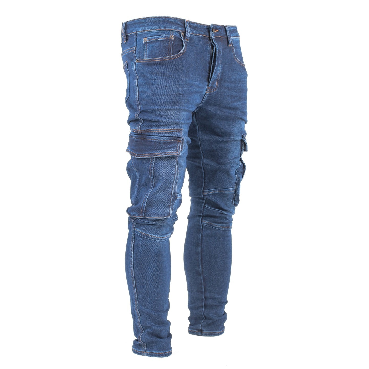 Faded Cargo Jeans