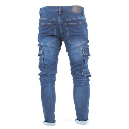 Faded Cargo Jeans
