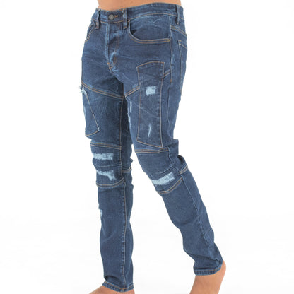 Men's Streetline Cargo Denim Jeans