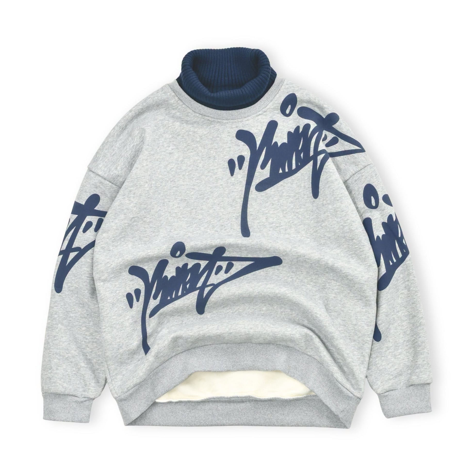 Men's District Graffiti Grey Sweatshirt.