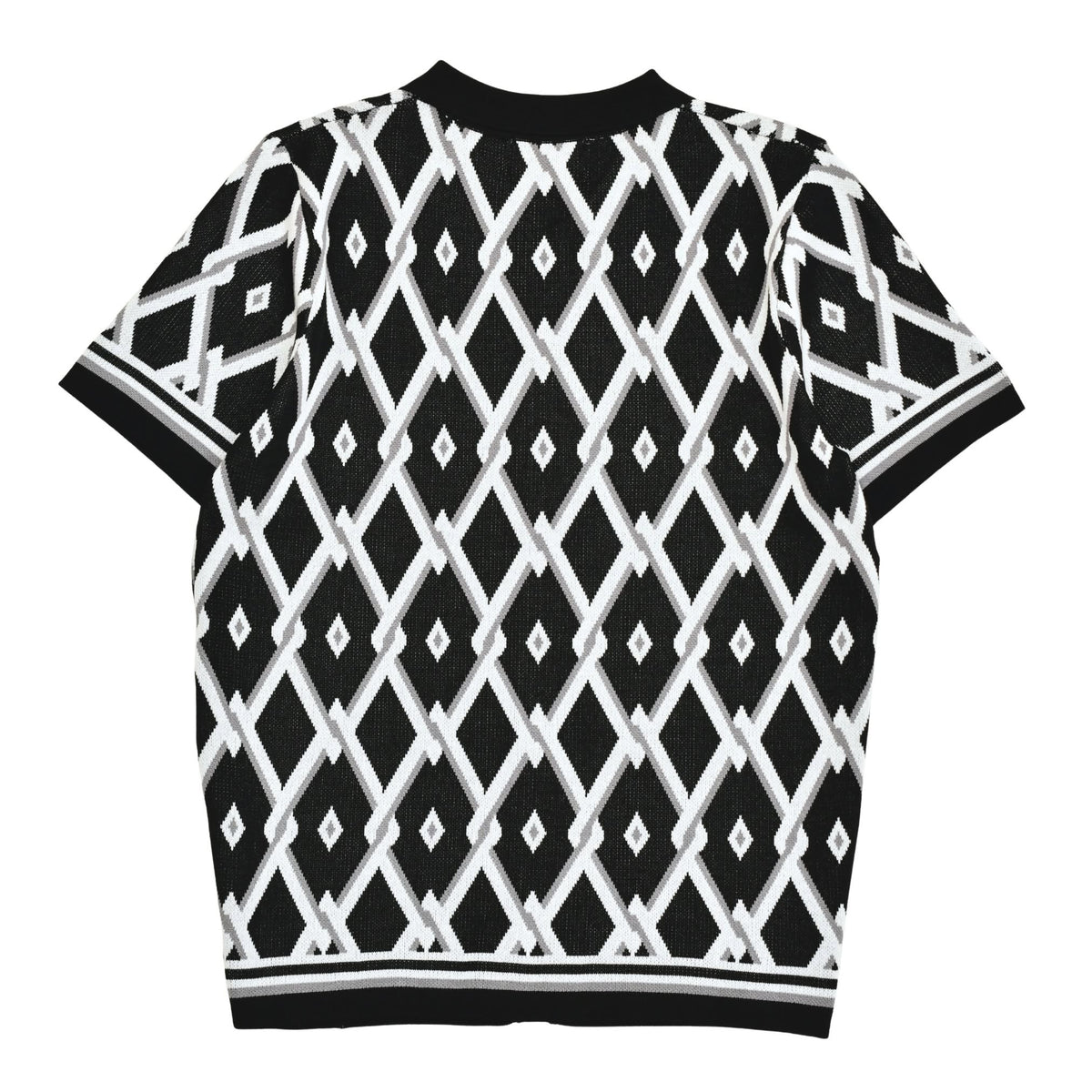 Midnight Geometry Knit Shirt