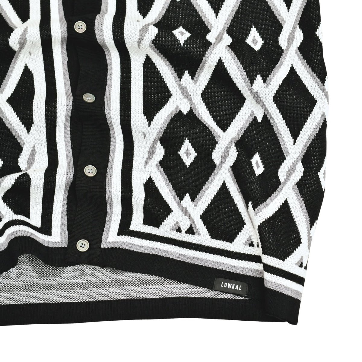 Midnight Geometry Knit Shirt