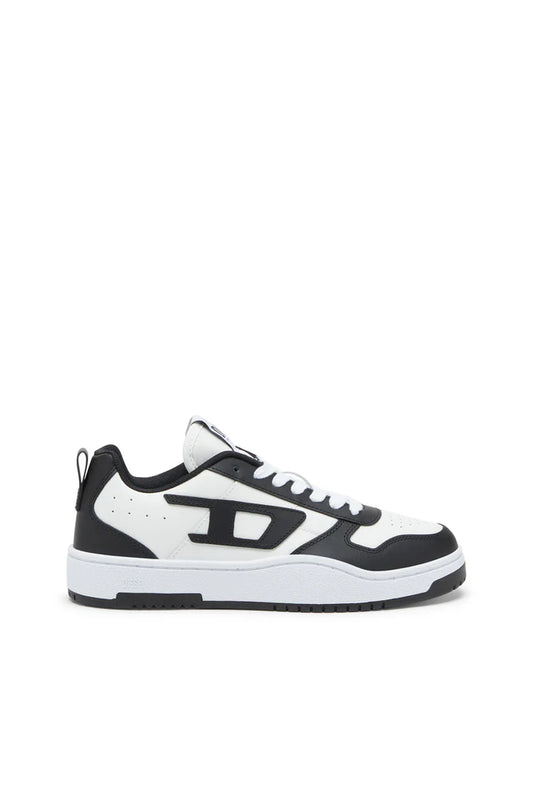 Men's Black/White Diesel S-Ukiyo Sneaker