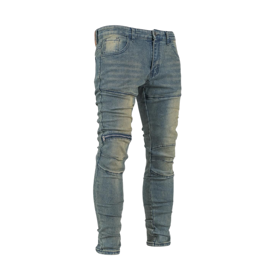 Men's Iron Fade Moto Denim Jeans – DC Desire