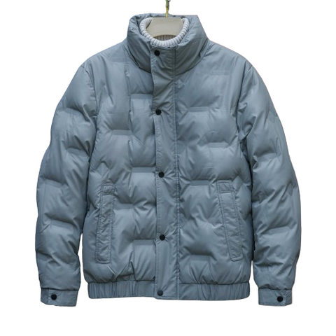 Men's Light blue Padded Winter Jacket