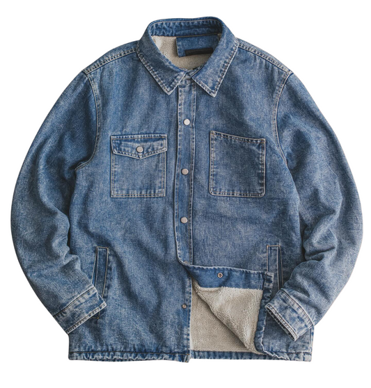 Men's Navy blue Heritage Denim Jacket