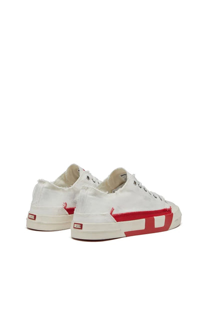 Diesel S-D-Verse Dirty effect White Sneakers
