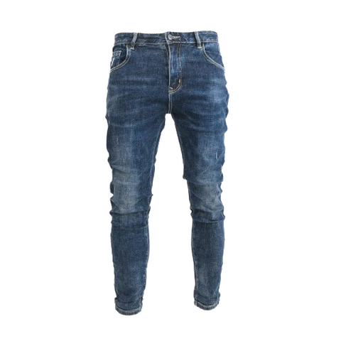 Straight Fit Washed Denim Jeans