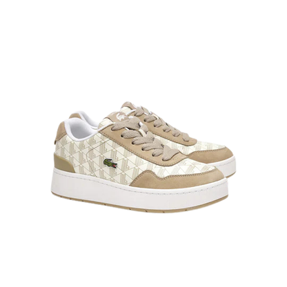 Lacoste Ace Clip Leather Monogram Sneakers