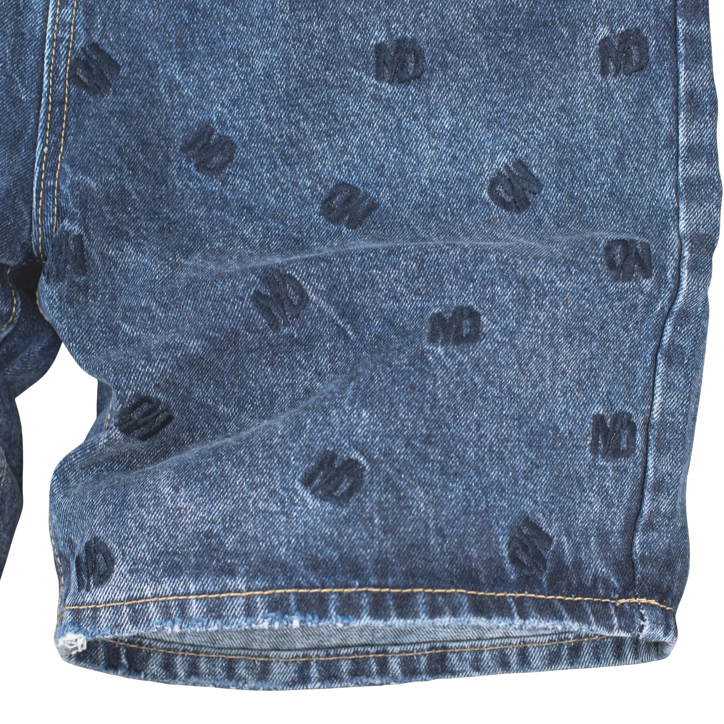 Urban Stamp Denim Shorts