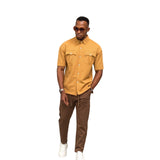 Men's Classic Button-Down Summer Shirt