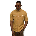 Men's Classic Button-Down Summer Shirt