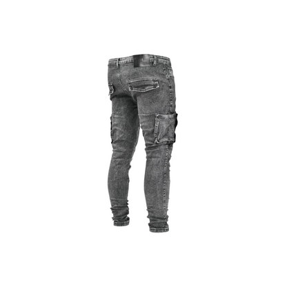 Men's Urban Tactical Cargo Skinny Jeans