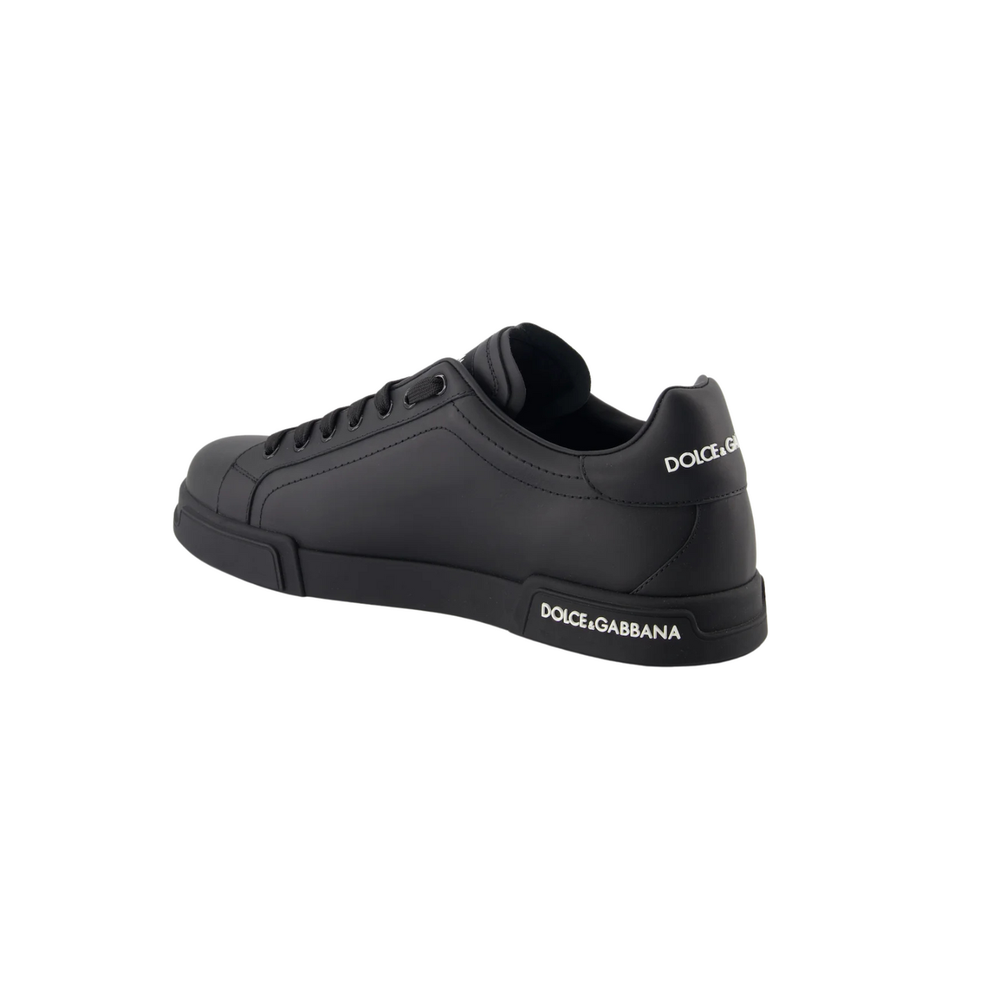 Dolce & Gabbana Black Portofino Sneakers