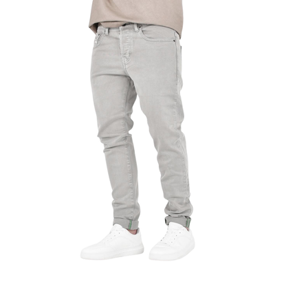 Men's Grey Slim Stretch Denim Jeans