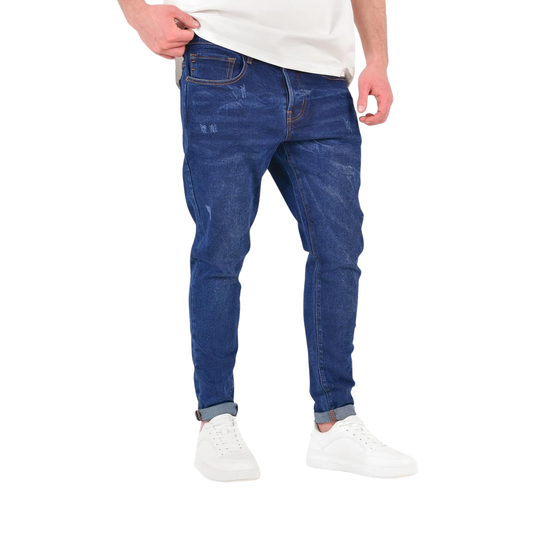 Men's Classic Tapered Denim Jeans