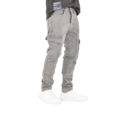 Men's Smokey Grey Cargo Jeans