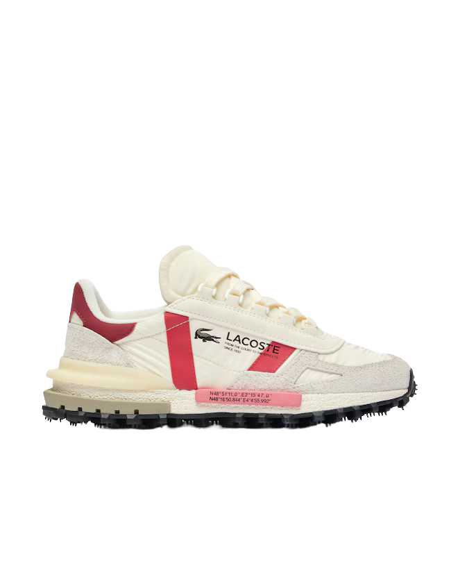 Lacoste White Elite Active Sneakers