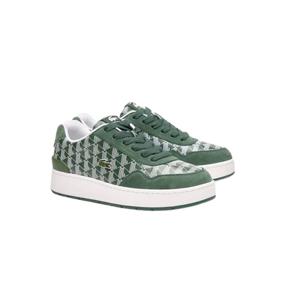 Lacoste Ace Clip Leather Monogram Sneakers