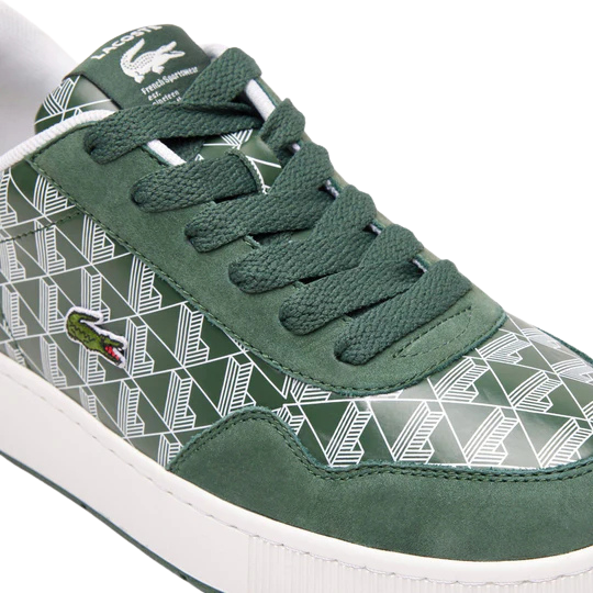Lacoste Ace Clip Leather Monogram Sneakers